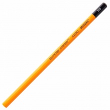 马可高级书写铅笔4200-12CB 2B 不带擦头 附卷笔刀1个 12支/盒 12盒/条