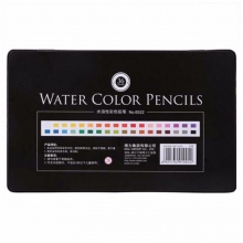 得力水溶性彩色铅笔6522 36色 盒装