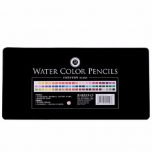 得力水溶性彩色铅笔6524 72色 盒装