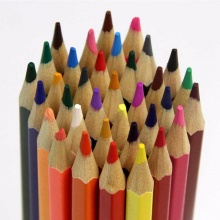 得力彩色铅笔7016-12色/7017-18色/7018-24色/7019-36色 混色盒装