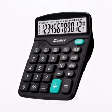 齐心计算器C-9680 语音 黑色 10个/盒