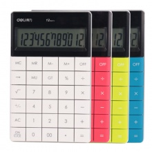 得力计算器1589 桌面型 红色 165×103×12.5mm 10个/盒
