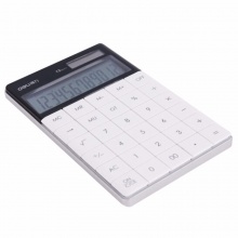 得力计算器1589 桌面型 白色 165×103×12.5mm 10个/盒