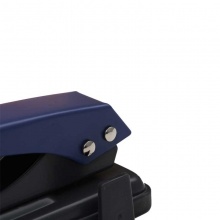 晨光双孔打孔机ABS92647蓝色打纸厚度20张 孔距80mm，孔径5.5mm