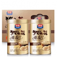 西麦猴头菇燕麦片礼盒装800g