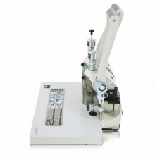 得力铆管财务凭证装订机3875 装订厚度30mm(灰)