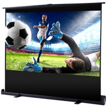 得力50445地拉幕(92英寸16:10)(黑色)