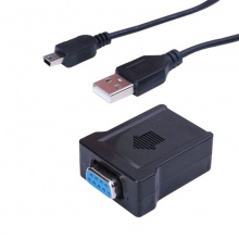 得力点钞机专用升级数据线2111(黑)9针数据线 USB