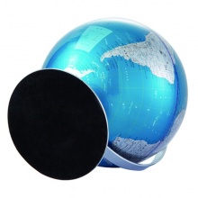 齐心B1011 金属地球仪 20cm 蓝色