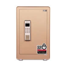 得力电子密码保管箱4084(金色)38*36*60cm密码+钥匙 保险柜/保密柜/保险箱
