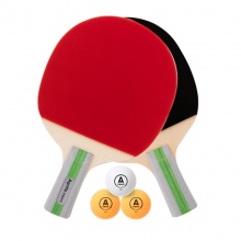 安格耐特F2340乒乓球拍(正红反黑)(2个/副)