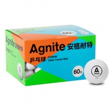 安格耐特F2390W乒乓球(白色)(60个/盒)