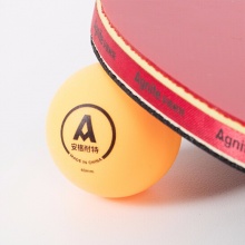 安格耐特F2391Y乒乓球(黄色)(6个/盒)