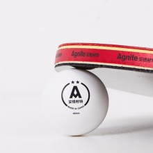 安格耐特F2392W乒乓球(白色)(6个/盒)