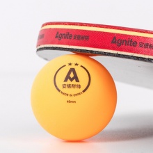 安格耐特F2392Y乒乓球(黄色)(6个/盒)