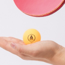 安格耐特F2393Y乒乓球(黄色)(6个/盒)