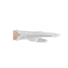 高级滴塑礼仪手套 超市专卖 白色100%棉