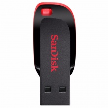 闪迪优盘SDCZ50-008G-Z35 酷刃 8GB USB2.0 红黑 5年质保
