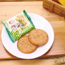 思朗纤麸黑芝麻消化饼干 380g 12袋/件