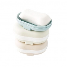 巧助手香皂盒肥皂盒子皂盘TH0039 颜色随机