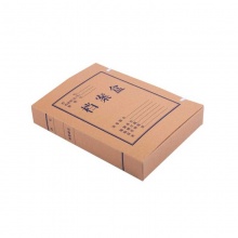 进口牛皮纸档案盒700g进口纸A4,背宽5cm50/扎