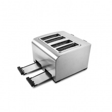 Tenfly多士炉烤面包机THT-3012B 不锈钢4片