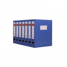 新时达PP档案盒XD-813-蓝 A4 背宽5.5CM,12个/盒