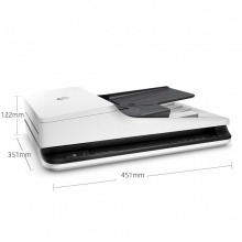 惠普HP ScanJet Pro 2500 f1 平板+馈纸式扫描仪