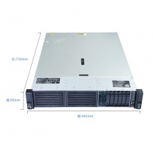 惠普(HP)HPE DL388 Gen10 2U机架式服务器主机 志强可扩展处理 1颗铜牌3104 6核1.7G 单电 16G/无硬盘(另选硬盘)