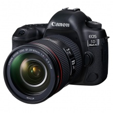 佳能(Canon)EOS 5D Mark IV 5D4单反相机 单反套机 全画幅(EF24-105mmf/4LISIIUSM单反镜头)（含相机包+闪迪32G存储卡+读卡器）