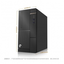 清华同方 超越E500台式机电脑 Intel i5-10400/8G DDR4/128G SSD+1T/集成显卡/Win10专业版/（TF2421）23.8寸/三年质保