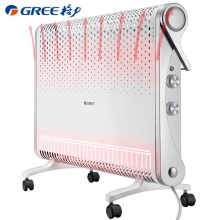 格力（GREE）取暖器/电暖器/电暖气家用 居浴两用 浴室防水 电热炉 欧式快热炉 NBDC-22
