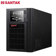山特（SANTAK）C1K 在线式UPS不间断电源 智能稳压 1000VA/800W 内置电池（待机时间约4.5分钟）质保1年