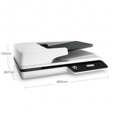 惠普（HP）ScanJet Pro 3500 f1 A4平板+馈纸式扫描仪 自动双面 连续扫描
