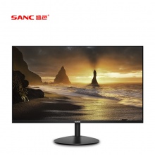 盛色（sanc）N520（M2435A）23.8寸液晶显示器 无边框,广视角，1920*1080，VGA+HDMI+音频输出，游戏模式+低蓝光，配HDMI线，黑色