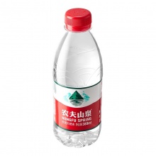 农夫山泉 矿泉水 饮用水 饮用天然水380ml 1*24瓶 整箱装