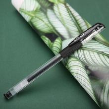 晨光(M&G)Q7 0.5mm (黑色)中性笔 子弹头签字笔 拔盖碳素笔