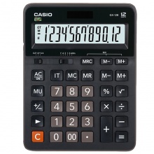 卡西欧计算器GX-12B 12位 207.5*159*34.3mm 双电源 10个/盒