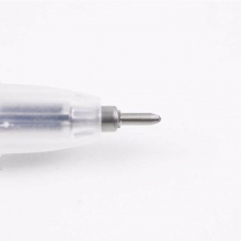 晨光 GP1280 葫芦头中性笔 0.5mm 磨砂透明杆 黑色/红色/蓝色/墨蓝 12支/盒