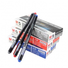 晨光 AGP62401 优品系列中性笔 0.5mm 全针管 黑色/蓝色/红色 12支/盒