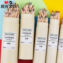 晨光彩色铅笔可擦无木系列(六角)12色AWPQ0501/18色AWPQ0502/24色AWPQ0503/36色AWPQ0504/48色AWPQ0505