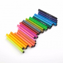 齐心三角杆水彩笔OP1005-24 24色 1.5mm 盒装