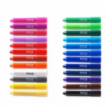 齐心炫彩棒OP1006-24 24色 1.5mm 盒装
