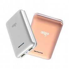 爱国者 充电宝\移动电源S3 10000mA  LG电芯\金属小巧\红\银\金色