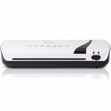 得力A4过塑机2130冷热双模(黑色)