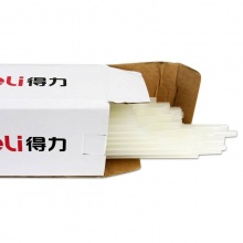 得力装订铆管3847 Φ4.8x500mm(透明)(100支/盒)