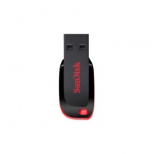 闪迪优盘SDCZ50-032G-Z35 酷刃 32GB USB2.0 红黑 5年质保