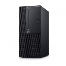 戴尔（DELL）OptiPlex 3060MT 黑色 台式电脑（含键鼠）I5-8500 8G 128GSSD+1T 集显 无光驱（win10专业版+21.5英寸显示器E2220H）