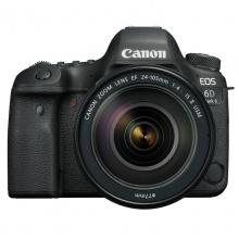 佳能全画幅数码单反相机EOS 6D Mark II 套机 EF 24-105mm f/4L IS II USM （含闪迪高速128G SD卡/相机手腕带/相机包/钢化膜/uv镜/清洁套装/3年质保）