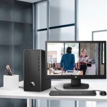 惠普（HP）Desktop Pro G2台式电脑/i5-9500/8G/1TB+256SSD/集显/无光驱/Win7专业版/（P24vG4）23.8寸/三年质保